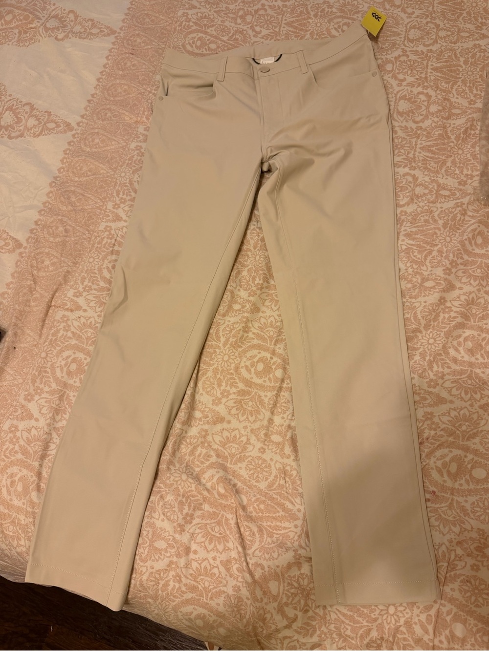 Men’s Straight-leg pants in color: Stone (khaki light)